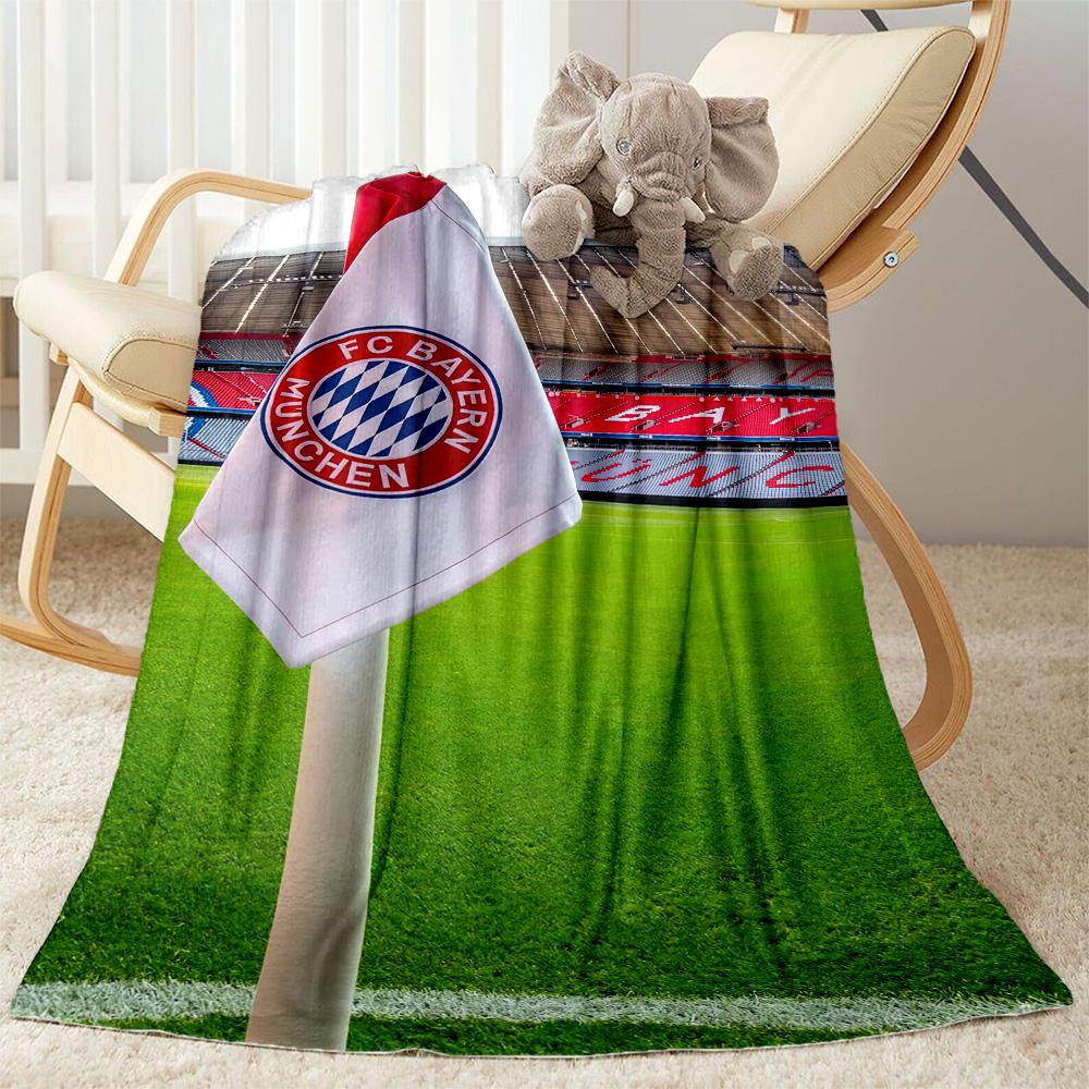 Fc Bayern Munich Blanket Ultrasoft Great For Chair Bedding Office Chair Four Seasons Multipurpose Modern Style Perfect Gift For Relatives And Friends