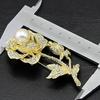 Женская брошь в виде розы, свадебное украшение, подарок