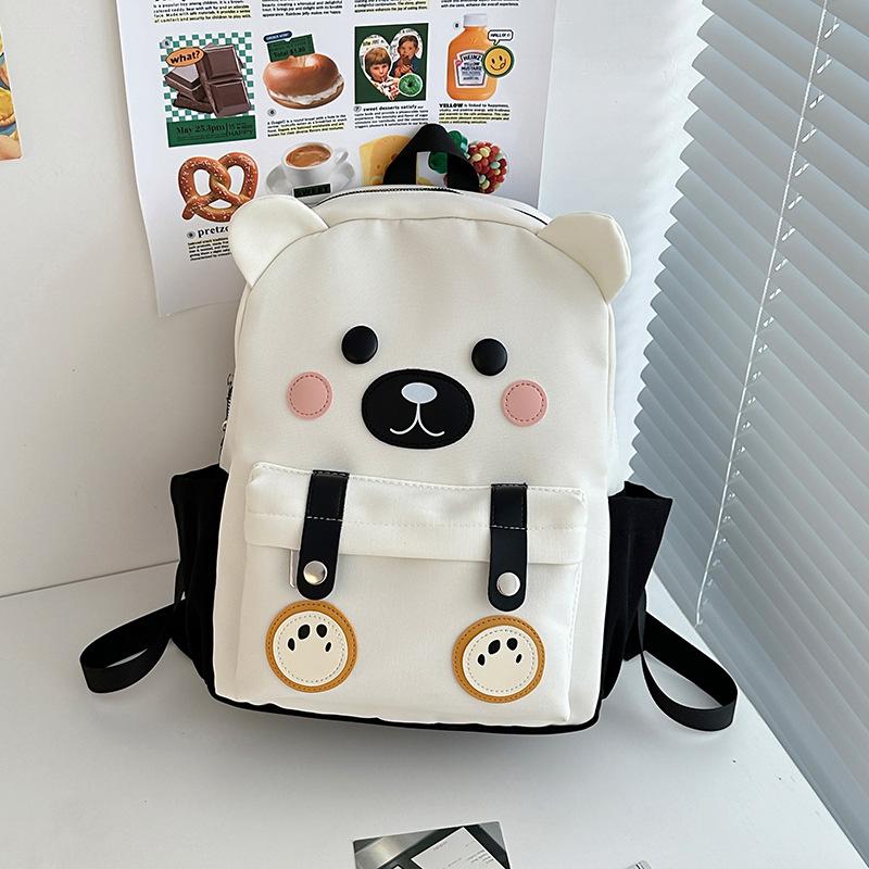 Школьный рюкзак новый мультяшный школьный рюкзак милый милый детский дорожный маленький рюкзак личность креативный мягкий восковой рюкзак для путешествий для девочки