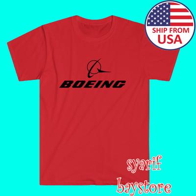Boeing Американские Авиалинии Мужской#039;s Красный Размер от S до 5XL Унисекс Футболка