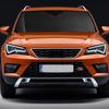 vhzh5 Car Styling Metal Auto Front Grille Emblem Stickers Decoration For Seat Cupra FR Leon Ibiza Ateca Born E-Racer Formentor Tarraco