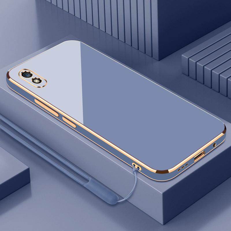 Для Redmi 9A спортивный чехол роскошный квадратный чехол для телефона Redmi 9A 9AT 9i противоударный силиконовый чехол-накладка Fundas