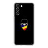 Phone Case For Samsung Galaxy S25 Edge S24 S23 FE S22 Ultra S20 S21 5G S10 Plus S10E Soft Clear Cover Romania Flag