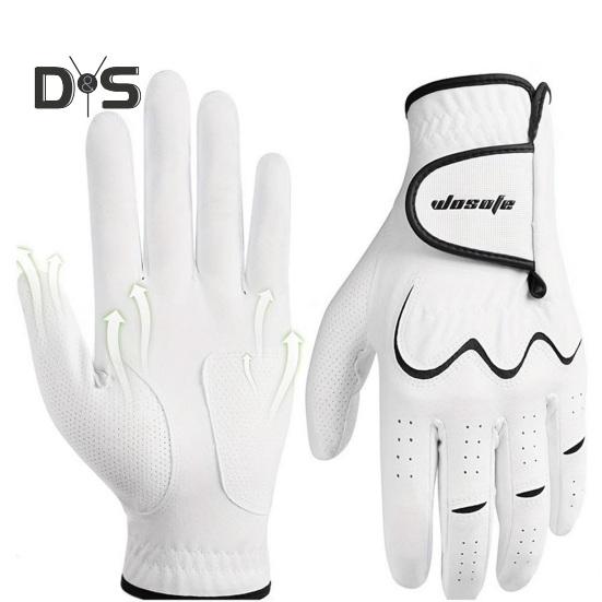 Мужские перчатки для гольфа, перчатки Rain Grip для гольфа левой рукой, всепогодные быстросохнущие перчатки из нано-ткани с дышащими противоскользящими свойствами