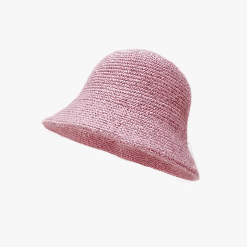 Женская осенне-зимняя универсальная шерстяная шляпа в корейском стиле, теплая зимняя шапка с защитой ушей, шляпа-ведро для большой головы