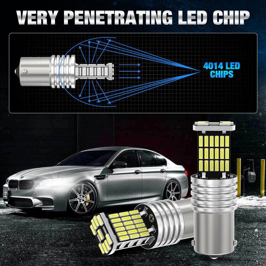 2 шт. P21W Led 1156 BA15S BAU15S PY21W 1157 BAY15D P21 5W Led T25 3157 P27/7W Лампочки T20 7440 W21W WY21W 7443 W21/5W Автомобильные сигнальные огни Авто Лампа