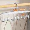6 крючков для хранения женских вешалок для бюстгальтеров, вешалка для одежды, аксессуары для домашнего гардероба, органайзер для шарфов, мужская вешалка для галстуков и ремней