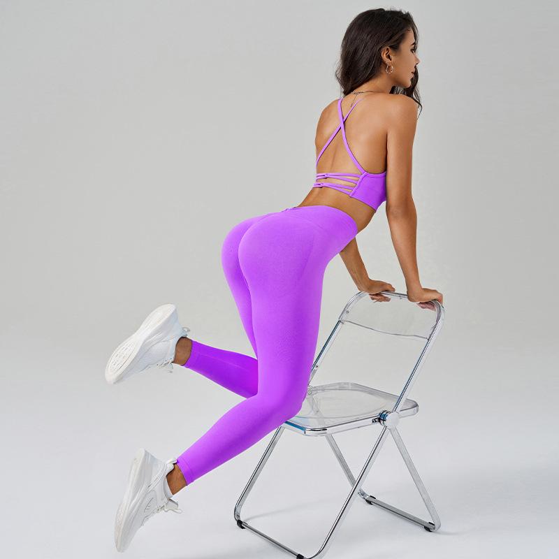 [Juman] Женские штаны для йоги с высокой талией и высокой эластичностью — летний дизайн для похудения и подтяжки бедер