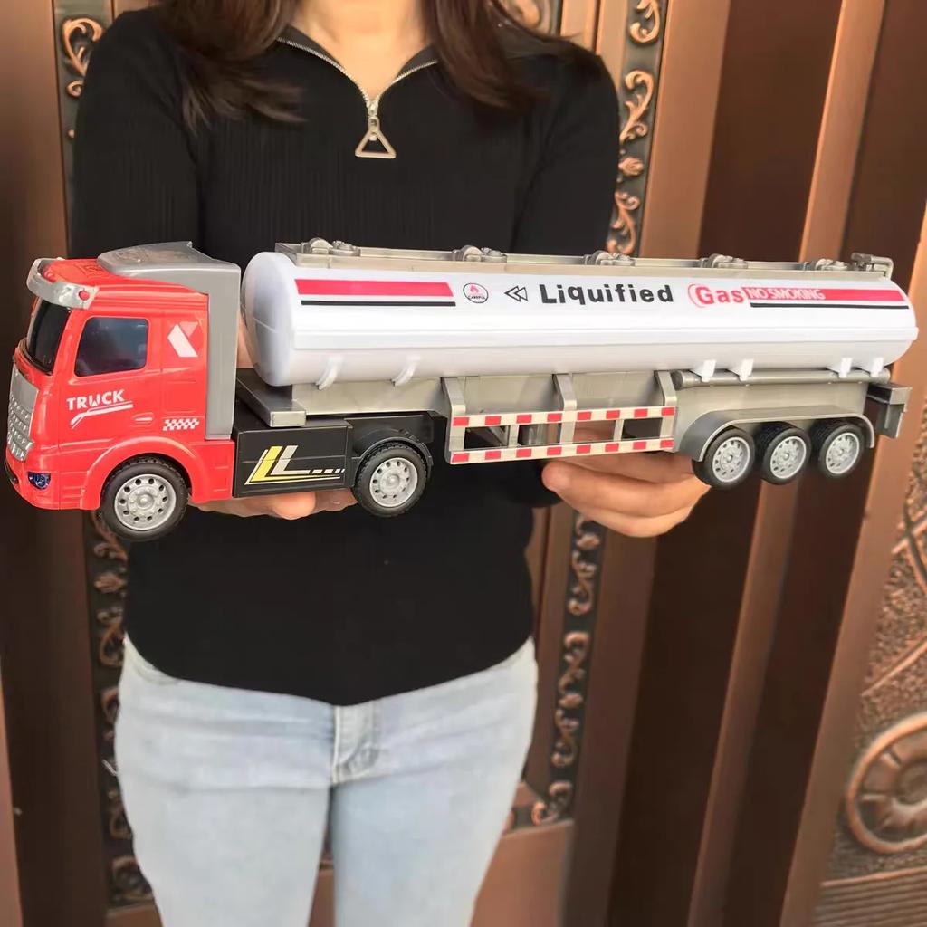 1/48 Радиоуправляемый грузовик Тяжелый Игрушечные машинки Грузовики Пульт управления Полуприцеп Строительный Электрический грузовик Большой Радиоуправляемый прицеп Самосвал Подарок для мальчиков