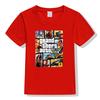 Summer Kids Boys Girls T Shirt 1 Gta T-Shirt Gta Street Fight Long with Gta 5 Clothes