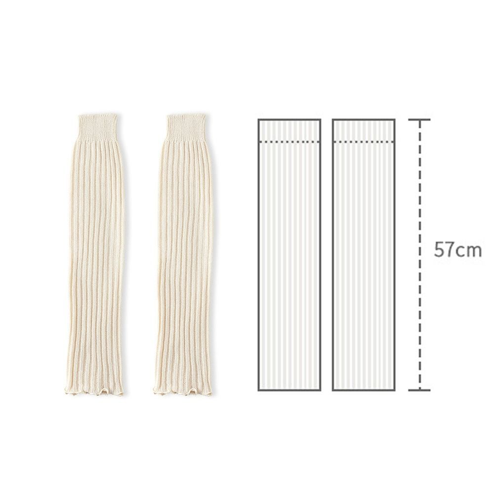 Crochet Pattern Knitted Foot Cover Thickened Crochet Socks Middle Tube Socks Cold Weather