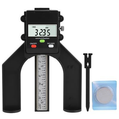 0-80 мм Профессиональный Электронный Цифровой Глубиномер DIY Деревообрабатывающая Линейка Измеритель Высоты для Пильного Стола