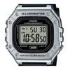 Casio Стандартные цифровые кварцевые часы с ремешком из смолы W-218HM-7AV для мужчин