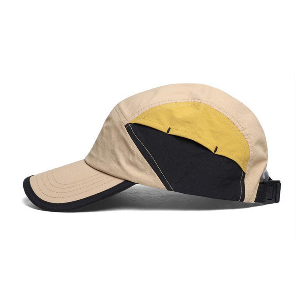 Унисекс Быстросохнущая Бейсболка, Кепка для Активного Отдыха и Туризма, Тонкая Дышащая Кепка с Цветовыми Блоками