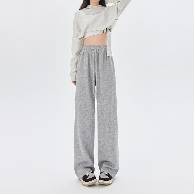 Спортивные штаны для бега, женские широкие мешковатые брюки, весенние летние женские брюки большого размера с высокой талией, женские спортивные штаны, брюки