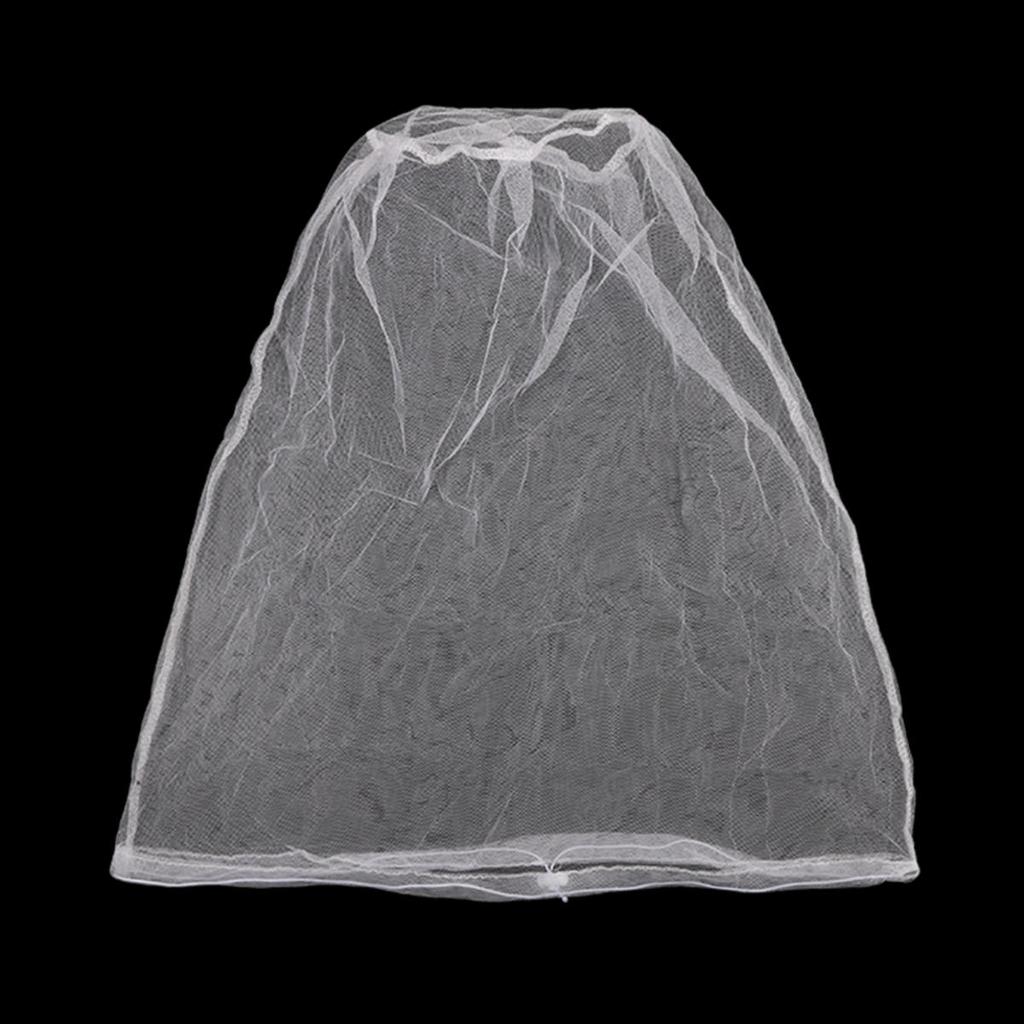 Outdoor Mosquito Head Mesh Nets  Gardening Hat with Storage Bag Insect-Proof Hat for Hiking Camping Fishing Outdoor Mosquito Head Mesh Nets