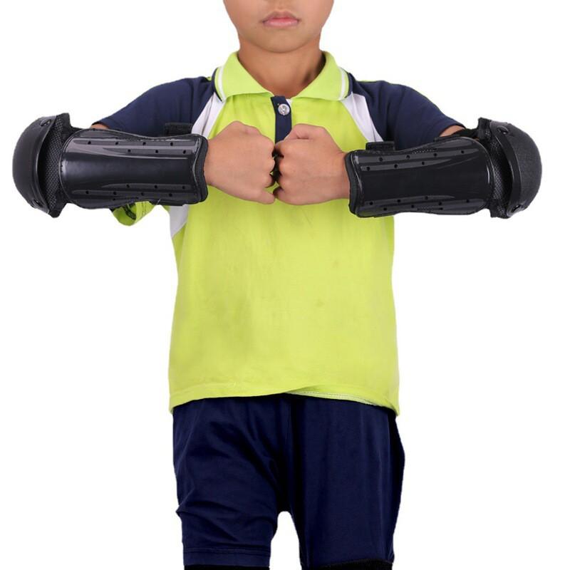 Kids Cycling Protective Gear Set - Knee Elbow Shin Guards Motorcycle Dirt Bike Off-Road Riding Safety Equipment