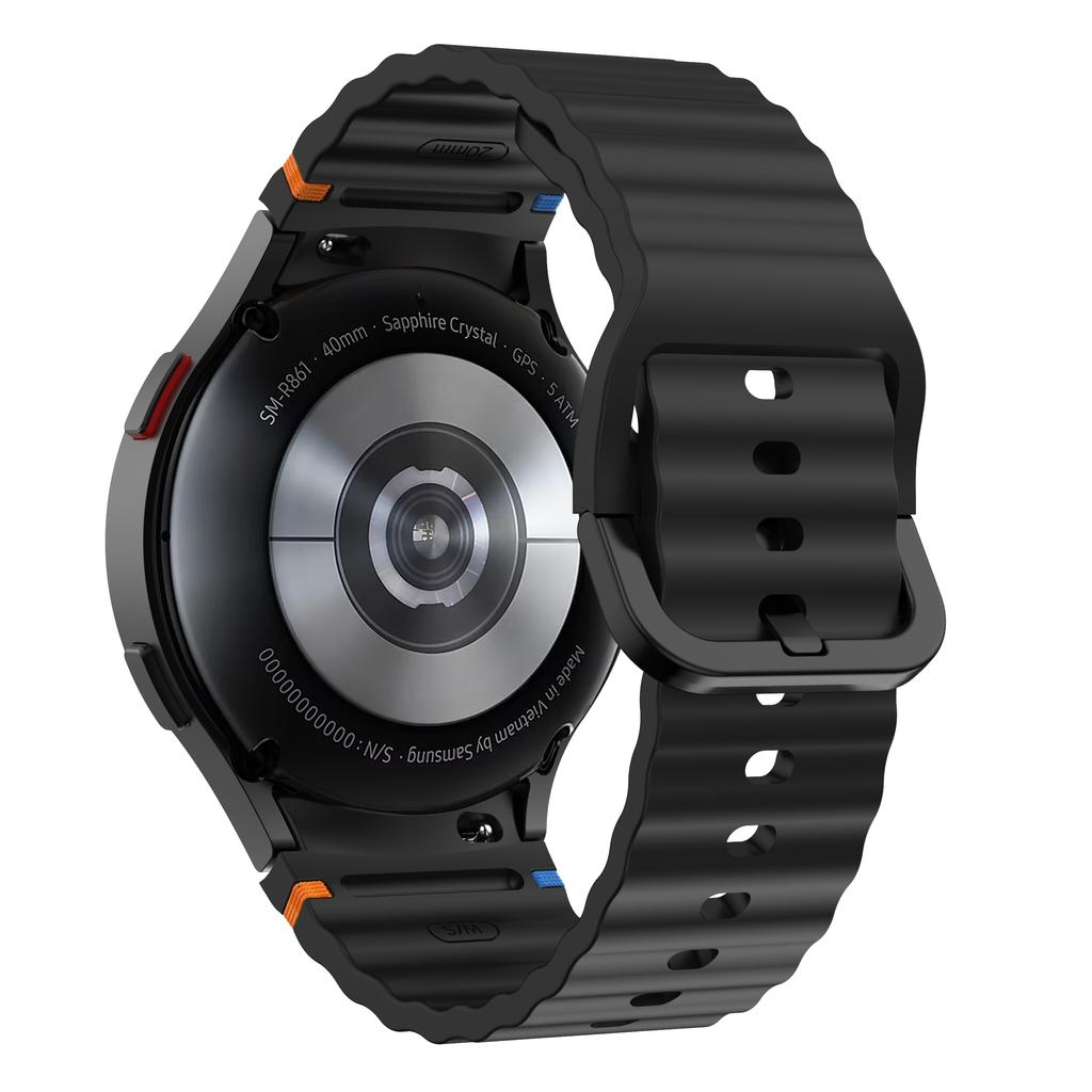 Оригинальный силиконовый ремешок для Samsung Galaxy Watch 7 FE 6 4 Classic 5 pro 44 мм 40 мм 43 мм 47 мм 45 мм браслет Galaxy Watch6 7 ремешок