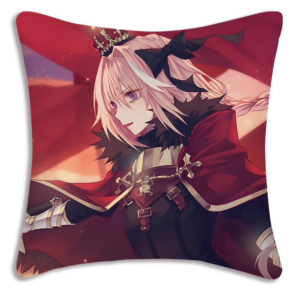 Аниме F-Fate Apocrypha Астольфо Наволочки Мультяшные Декоративные для Дивана Домашние Двусторонние Короткий Плюш Милая Наволочка