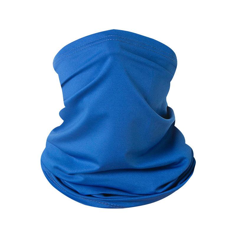 Summer Ice Silk Sunscreen Neck Gaiter: Breathable, Quick-Drying, Multifunctional Headscarf and Cycling Face Mask for Sun Protection