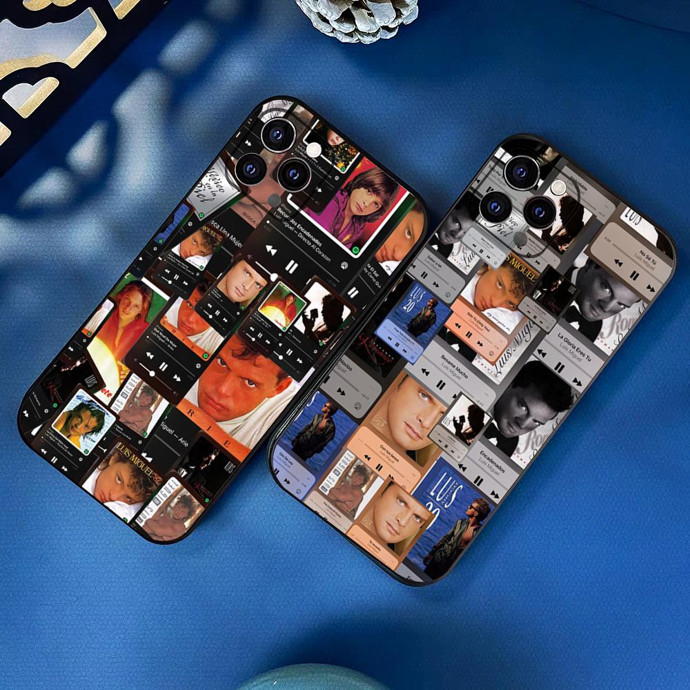 Чехол для телефона Singer L-Luis Miguel для IPhone 17 Pro Max 16 15 14 Pro Max 13 11 X Xs Xr 8 7Plus Силиконовый чехол
