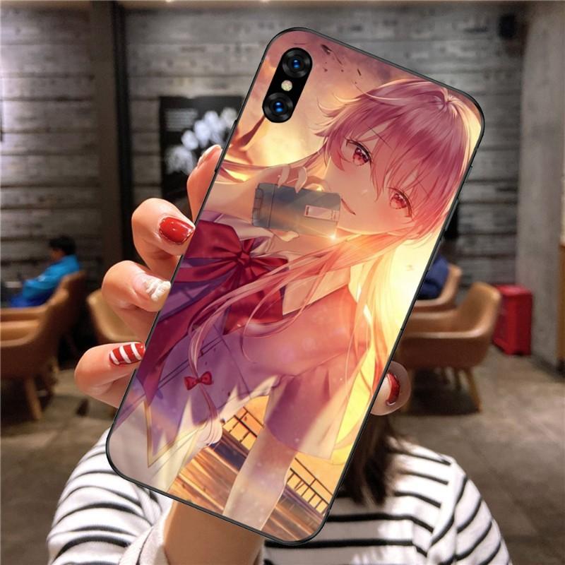 Чехол для телефона «Дневник будущего» Mirai Nikki для Xiaomi Mi 12 11T 10T 9T Lite Pro Ultra Note 10 Poco F3 F4 X4 GT, мягкий черный чехол для телефона