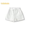 Balabala Girls' 2025 Summer Cool & Antibacterial Denim Shorts