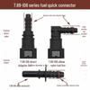 Automotive Fuel Line Quick Connector 7.89ID6 for Gasoline, Diesel, Methanol - Male & Female