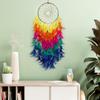 Dream Catcher with Lights, Wall Hangings, Crafts,  for Bedroom, Balcony, Garden, Party, Café, Decoration, Wedding, Decorative, Multi Feathers
