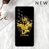 Чехол с логотипом аниме Рыцари Зодиака для Samsung Galaxy A54 A52 A14 5G A53 A12 A13 A71 A23 A34 A33 A21s