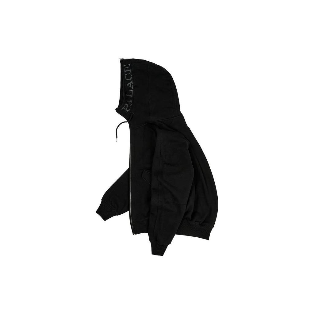Palace Split Hood Bomber Sweat Black Unisex Outerwear P23CS211