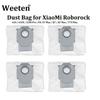 Мешок для пыли для XiaoMi Roborock G10/G10S/G10S Pro/T8/S7 Max/Q7/Q7 Max, аксессуары для пылесоса, 4/2/1 шт., аксессуары для Xiaomi Roborock T7S Plus