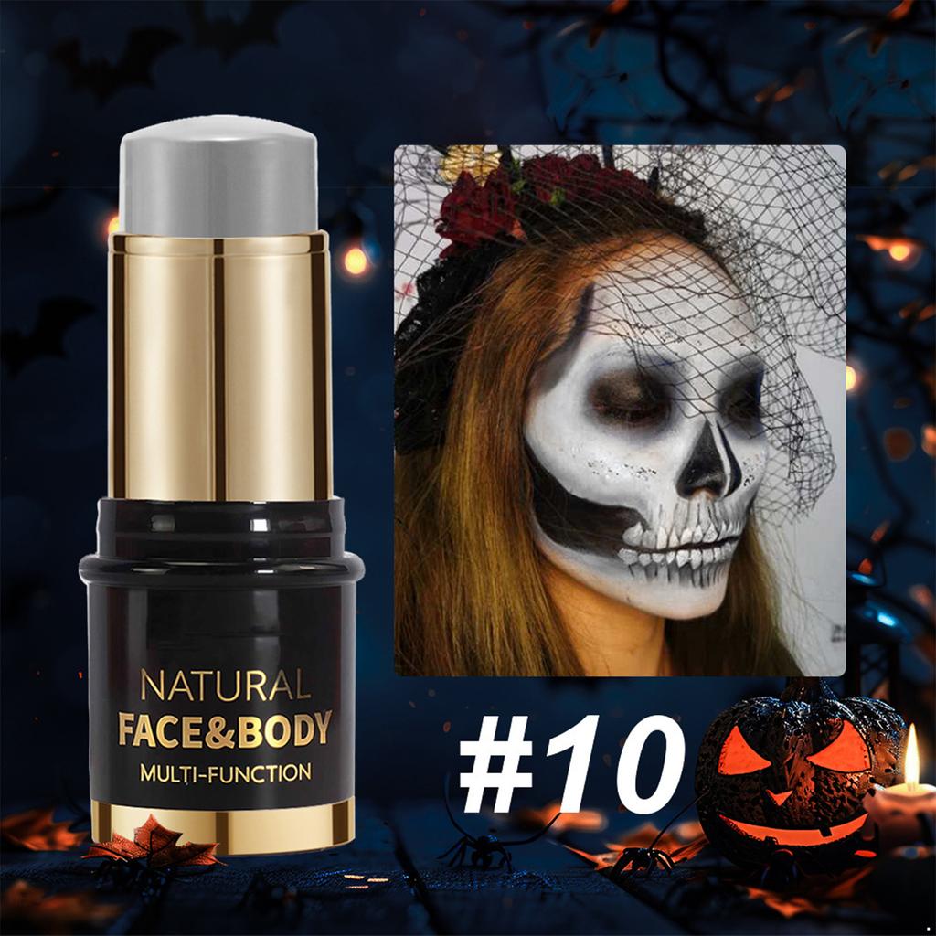 Набор мелков для грима, светящихся в темноте, неоновый УФ-набор для боди-арта, флуоресцентный Хэллоуинский макияж для взрослых, детей, вечеринка, косплей, карнавал, Марди Гра