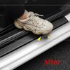 3D наклейка на автомобиль из углеродного волокна, защитная лента для самостоятельного изготовления пасты, боковое зеркало на пороге автомобиля, лента против царапин, водонепроницаемая защитная пленка