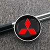 Наклейки-логотипы на центральные колпачки колес, эмблемы-наклейки на диски для Mitsubishi ASX I200 Outlander Pajero Eclipse Lancer
