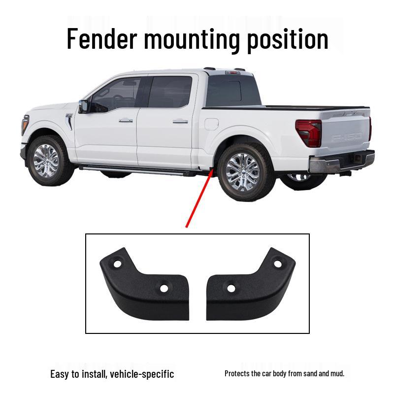 21-25 Ford F150 Спойлер-накладка на угол кузова для удаления брызговиков
