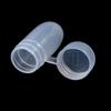 100 Pcs Portable Flip Lid Transparent Capsule Storage Containers Pill Box Holder