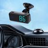 Car Head-up Display with Compass Plug and Play GPS Digital Speedometer Windshield Speed Projector Car Electronics Accessories