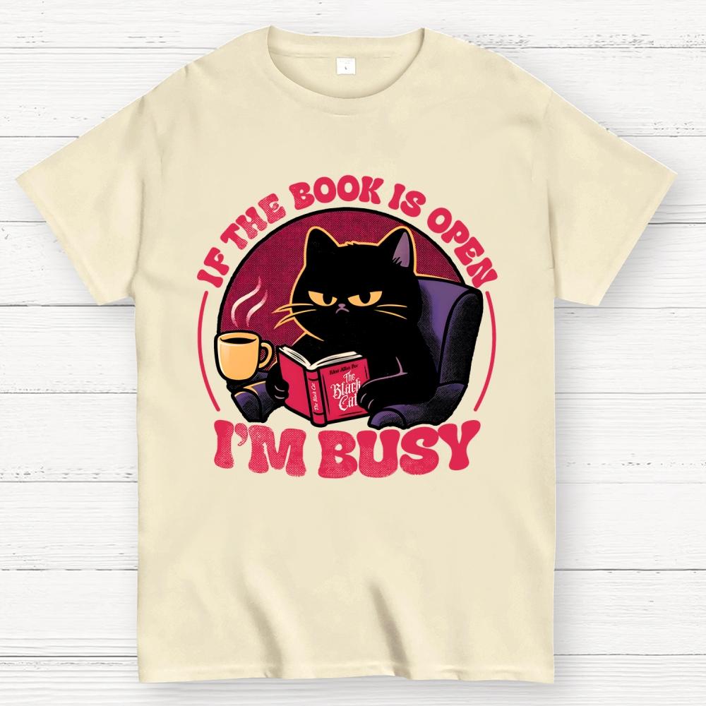 I'm Busy Cotton Summer Casual Cool Loose T-Shirt