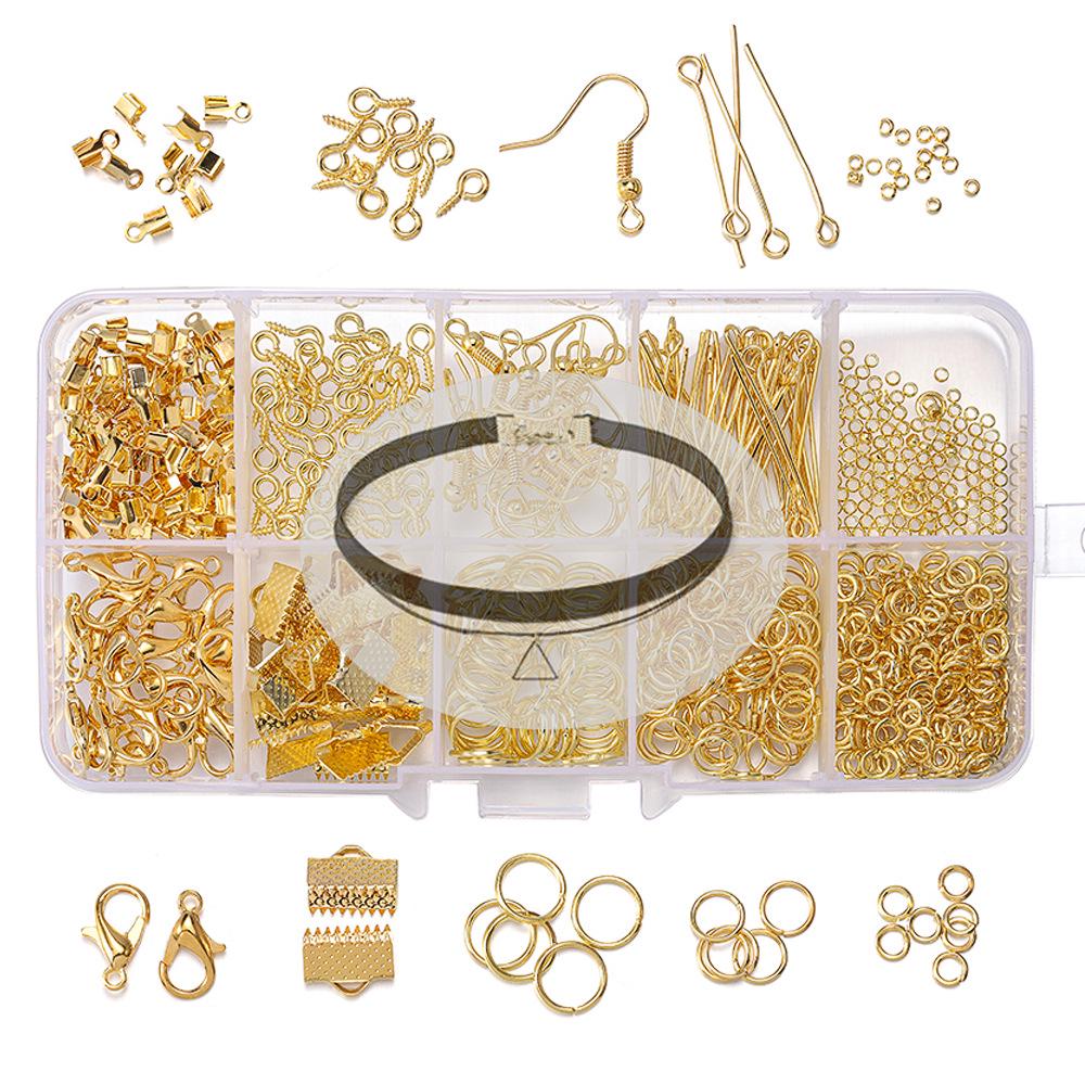 Набор для изготовления чокера своими руками: Тканевое колье, клипса и набор удлинителей