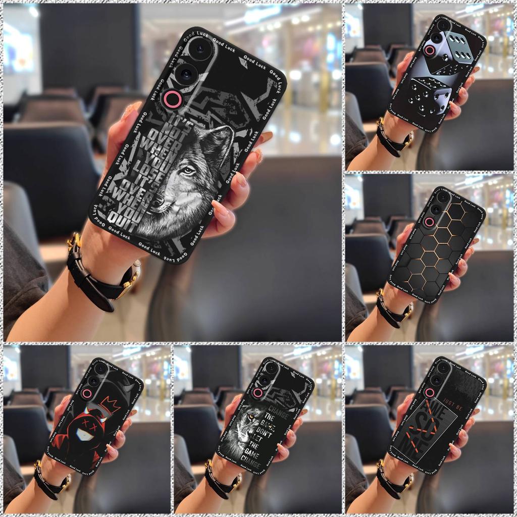 Защитный грязеотталкивающий чехол для телефона Meizu 21 Note задняя крышка модный дизайн антипылевой милый TPU противоударный мультяшный
