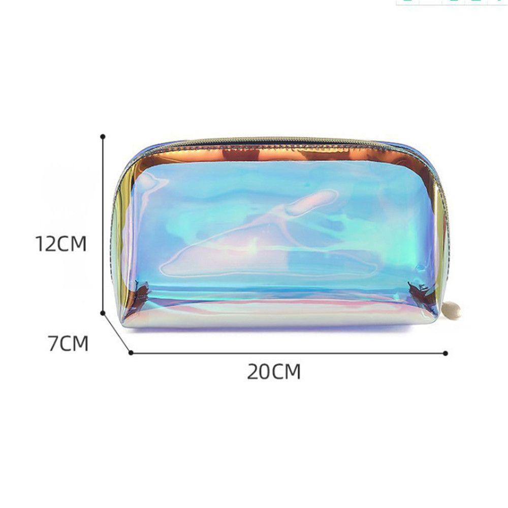 Сумки Прозрачная лазерная косметичка Органайзер для косметики Сумочка Женская сумка-желе Женский кейс для макияжа