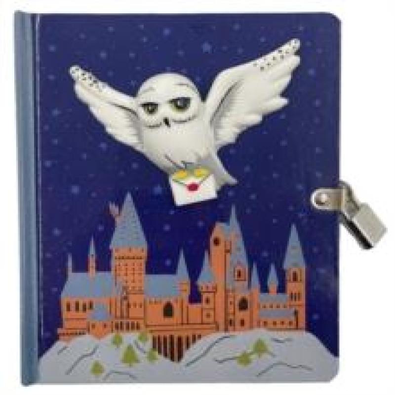 Harry Potter Hedwig Squishy Lock amp Key Diary by Insight Editions Hardback Book 9798886638738