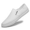 Fashion Autumn Luxury Brand White Loafers Overfoot Men Genuine Leather Shoes Comfortable Breathable Casual Shoes Fashion Moccasin Shoes