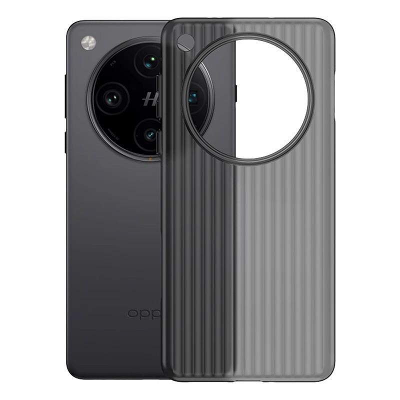 Применимо к чехлу для мобильного телефона oppofindx1pro findx1ultra ультратонкий гофрированный магнитный зажим x1 матовый прозрачный жесткий чехол