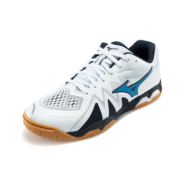 Mizuno Медаль Волна Белый Синий Темно-синий Унисекс 81GA211027