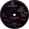 7inch Record LULU - Boy DB8425 Columbia 1968 UK Pop Used