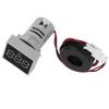 Digital Current Meter Matte Panel Ammeter Signal Indicator Light AC 220V AD16?22FSA