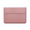 Crocodile Letters Laptop Sleeve For Macbook Air 13 15 11 Pro 13 14 16 Inch M5 M4 M3 M2 Unisex Envelope Pouch Leather Flip Case