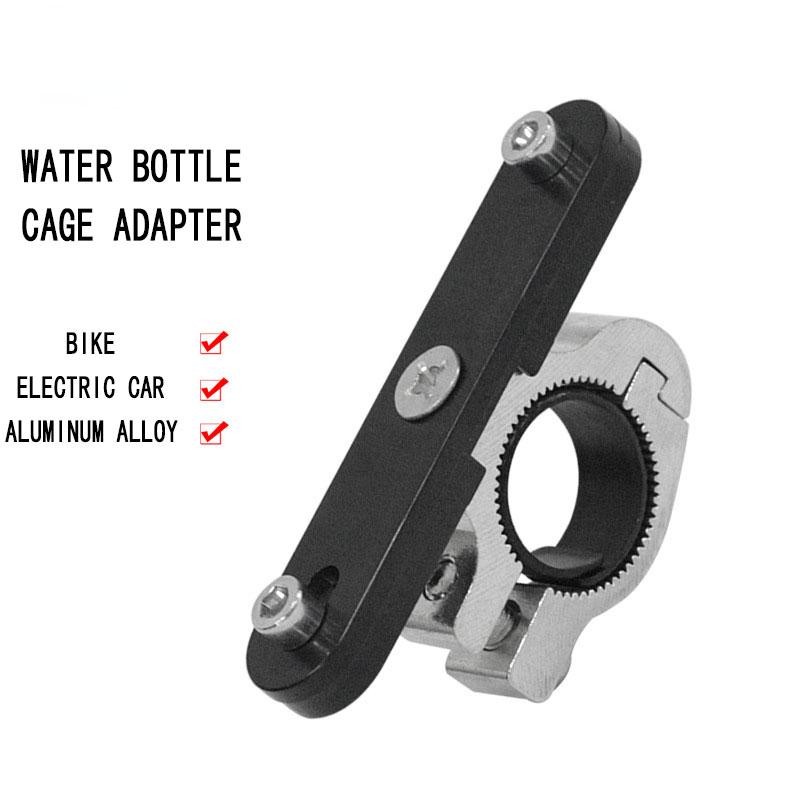 Aluminum Alloy Bicycle Bottle Cage Mount Adapter Adjustable MTB Road Bike Handlebar Water Bottle Holder Seat Post Bottle Mount